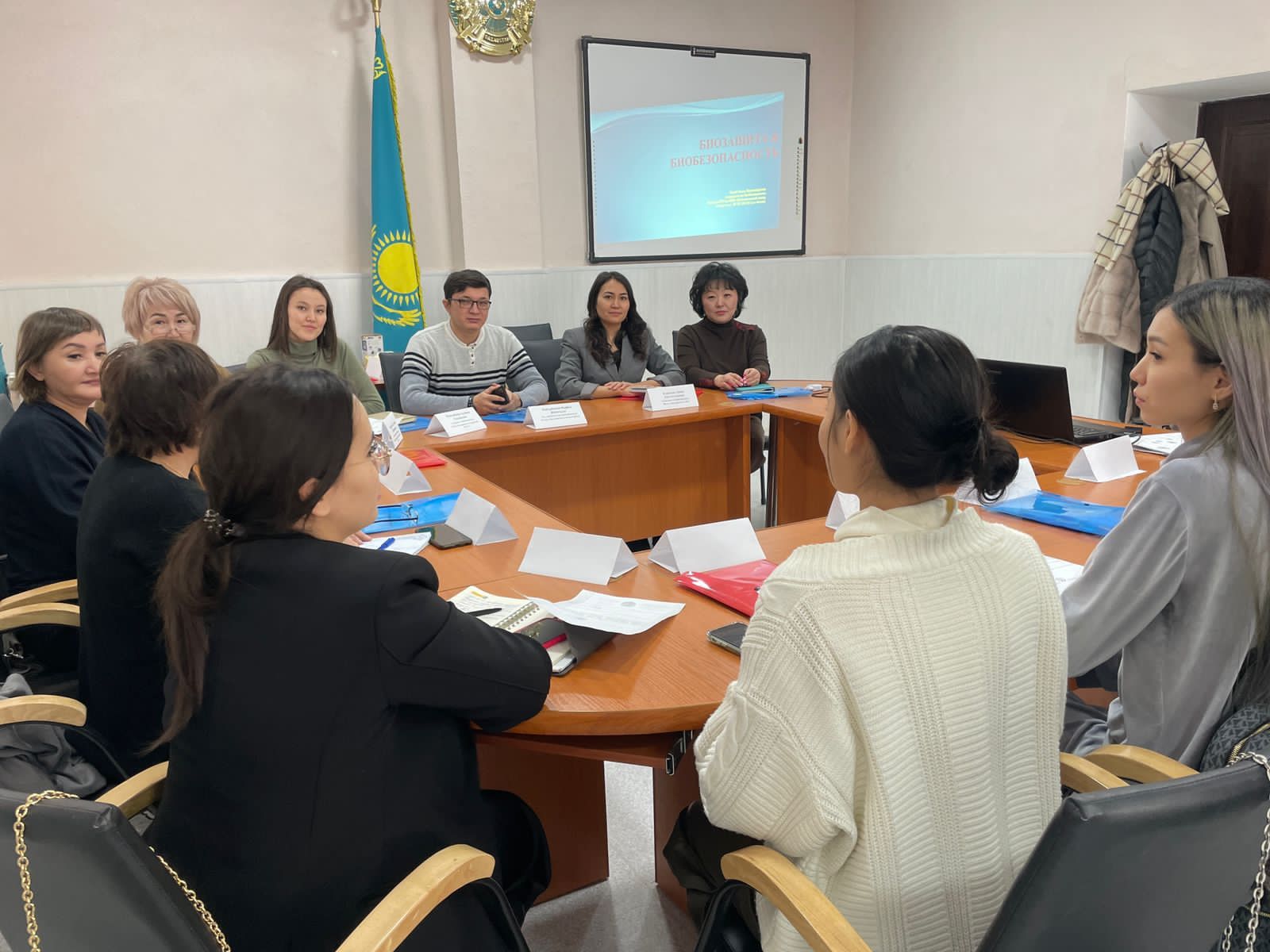 В Астане прошло обучение по вопросам биобезопасности 
